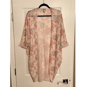 Long Floral kimono